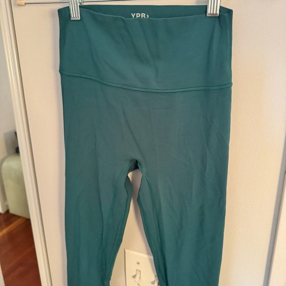 YPB sculptLUX 7/8-Length Forest Green Legging - Picture 6 of 7